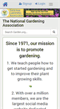 Mobile Screenshot of garden.org