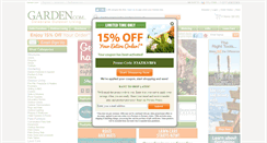 Desktop Screenshot of garden.com
